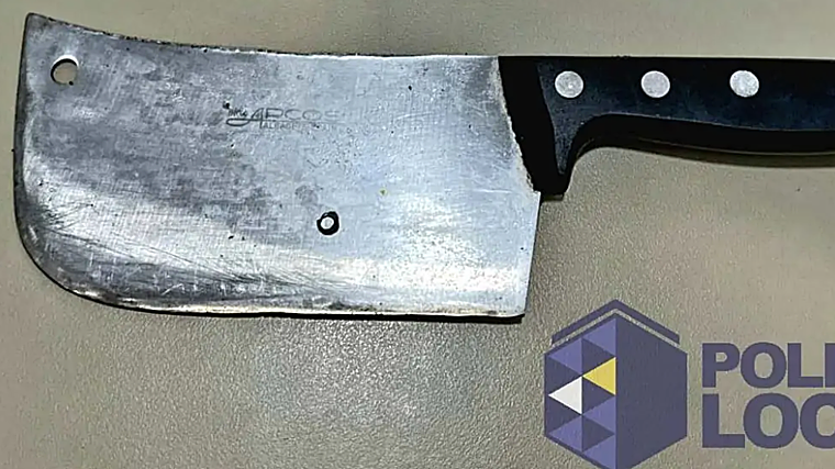 Detenido un joven de 23 años tras pegar e intentar agredir a su pareja con un machete en Tenerife