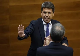 Carlos Mazón reprocha a Pedro Sánchez que el pacto con los independentistas perjudique a los valencianos