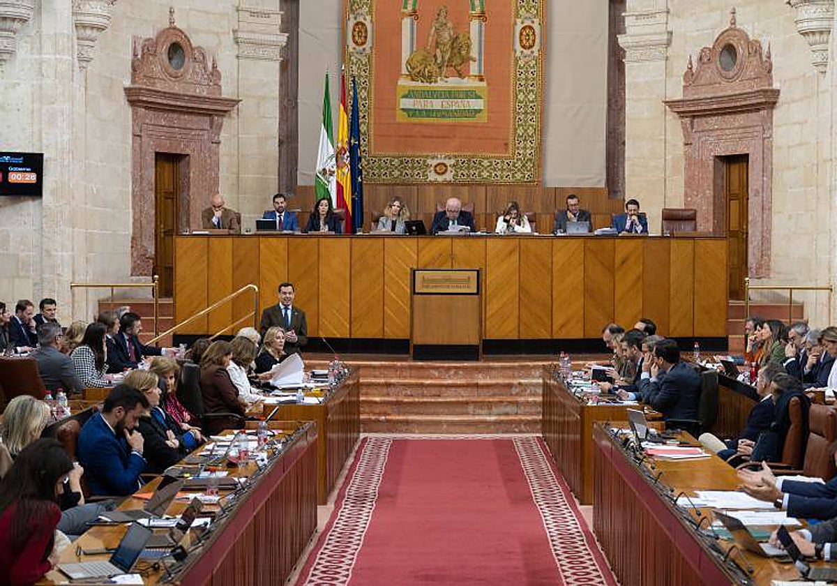 El Parlamento andaluz