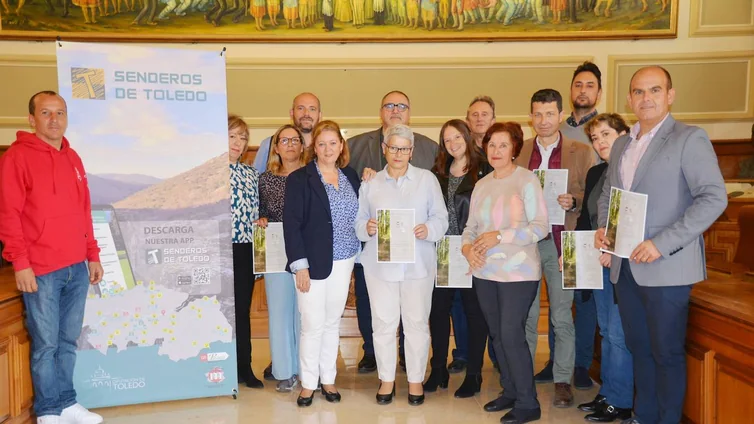 Sigue creciendo la red de senderos de la Diputación de Toledo, que ya cuenta con 42 recorridos
