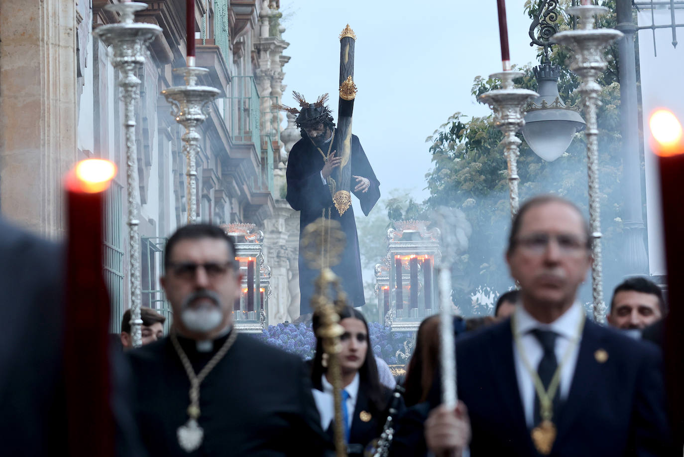 Fotos: el íntimo vía crucis del Señor del Soberano Poder de Córdoba