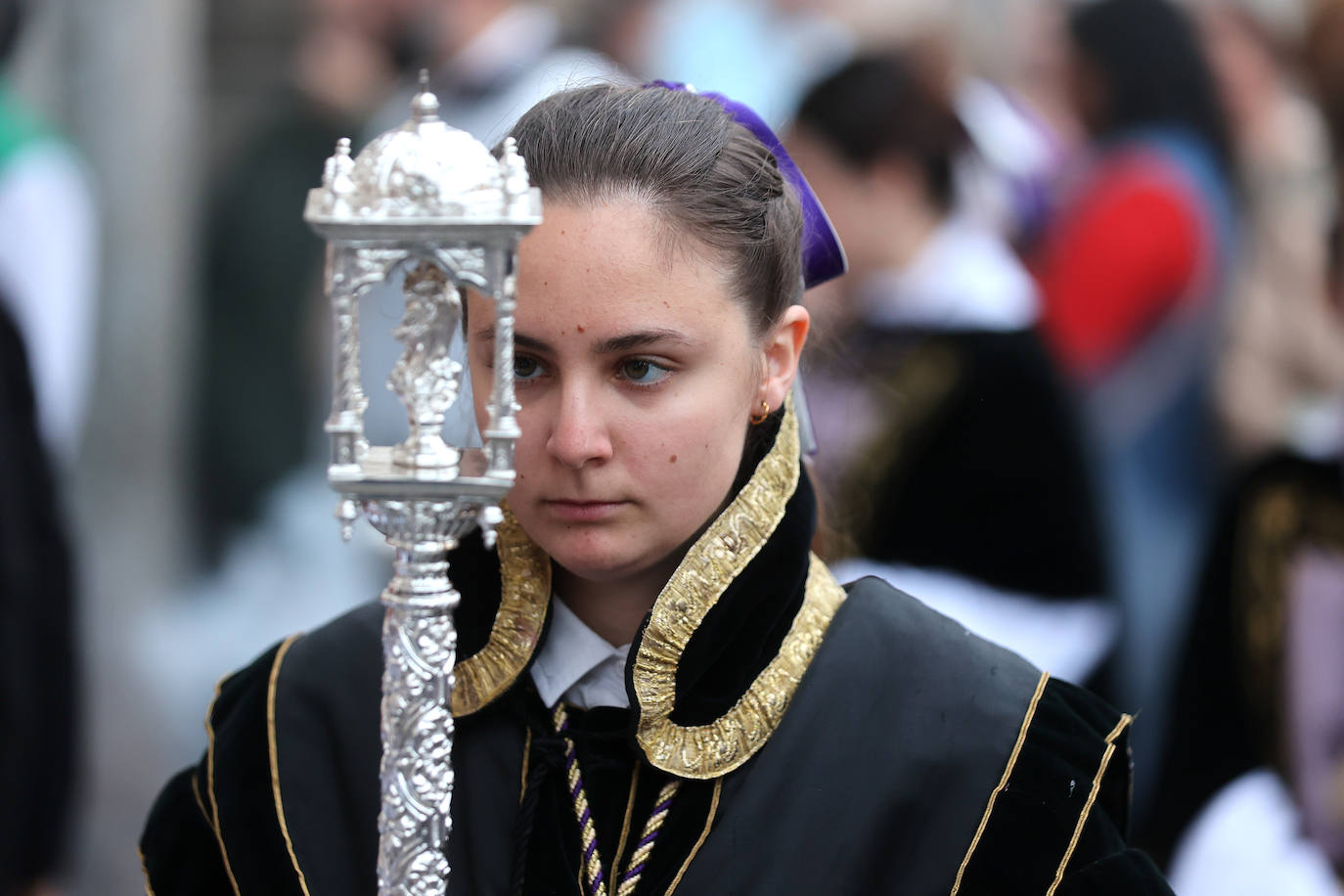 Fotos: el íntimo vía crucis del Señor del Soberano Poder de Córdoba