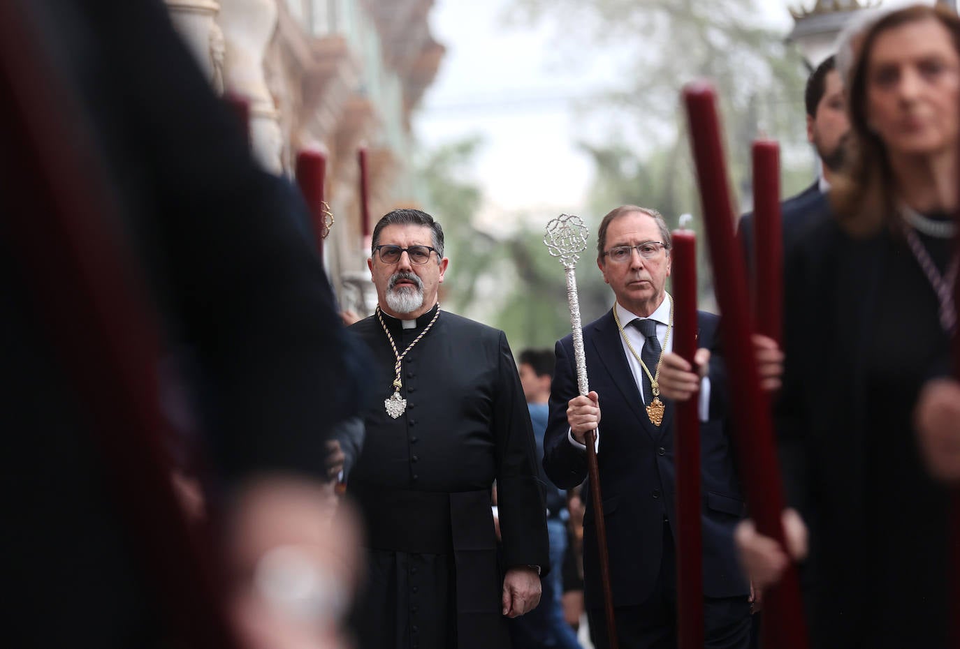 Fotos: el íntimo vía crucis del Señor del Soberano Poder de Córdoba