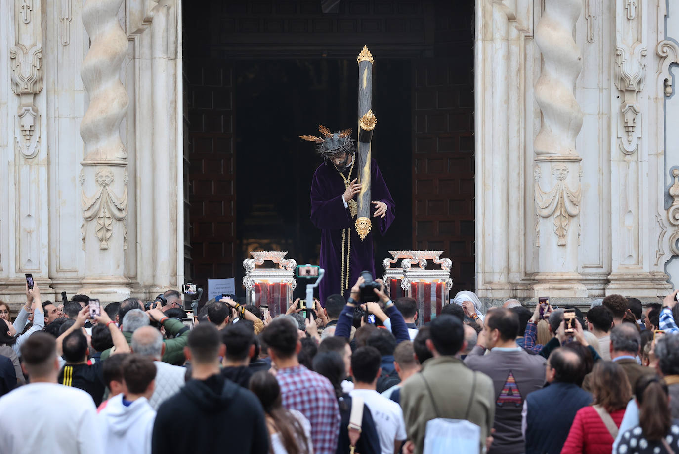 Fotos: el íntimo vía crucis del Señor del Soberano Poder de Córdoba