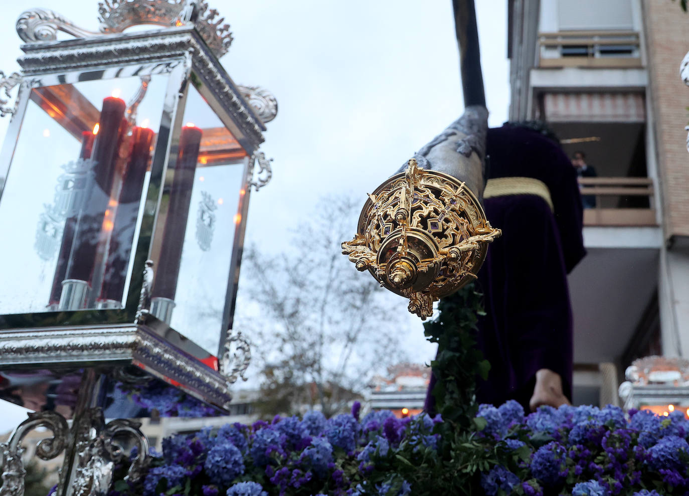 Fotos: el íntimo vía crucis del Señor del Soberano Poder de Córdoba