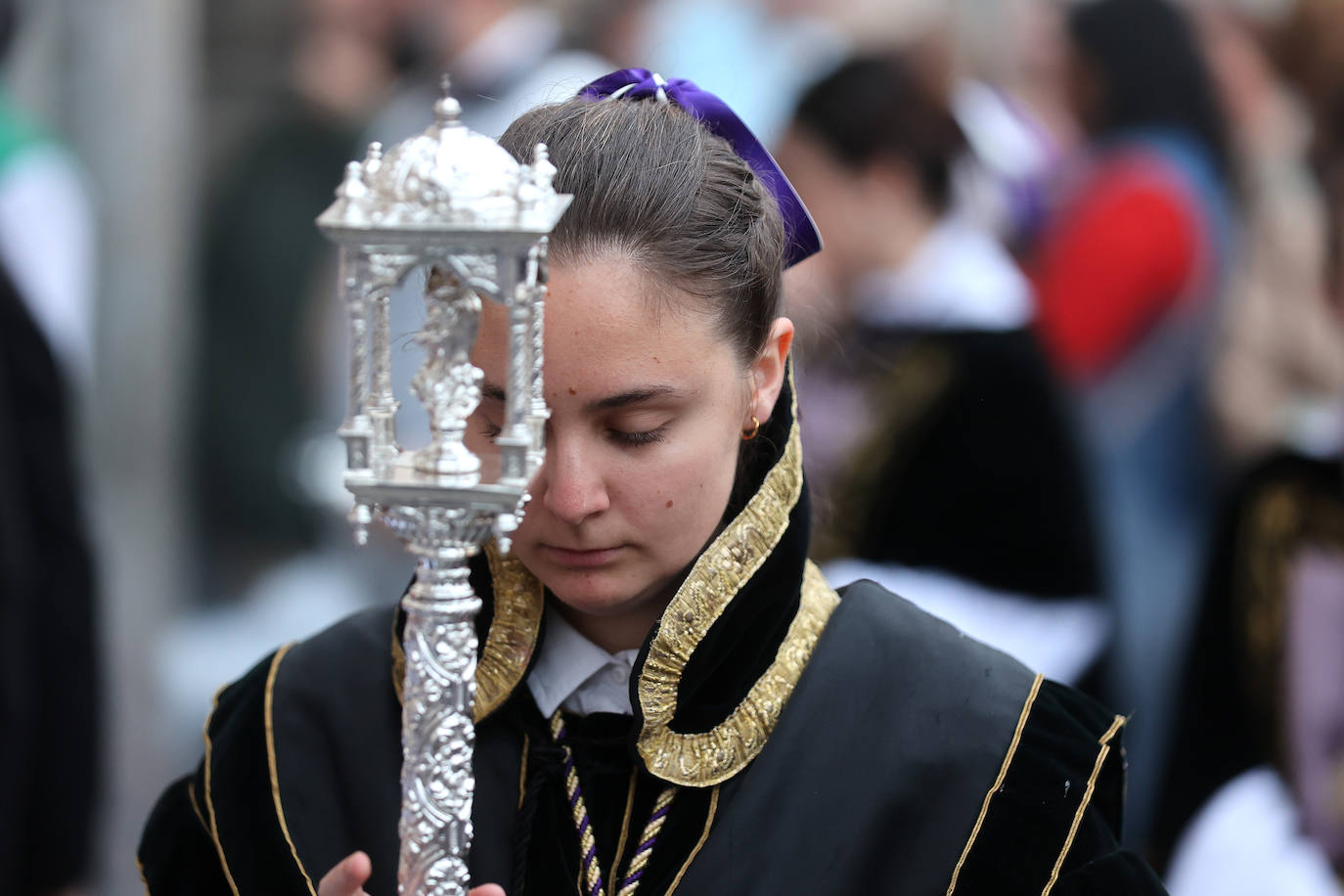 Fotos: el íntimo vía crucis del Señor del Soberano Poder de Córdoba