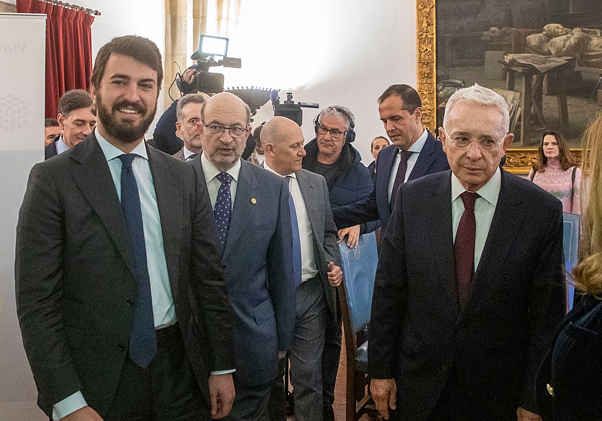 Gallardo y Uribe, este jueves en Salamanca