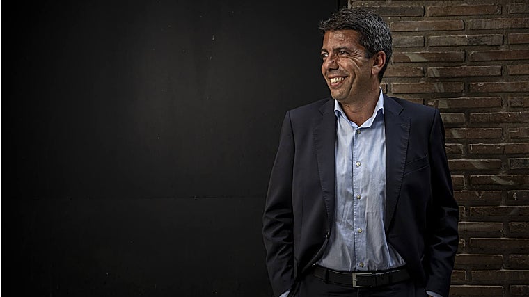 Imagen del presidente de la Generalitat Valenciana, Carlos Mazón
