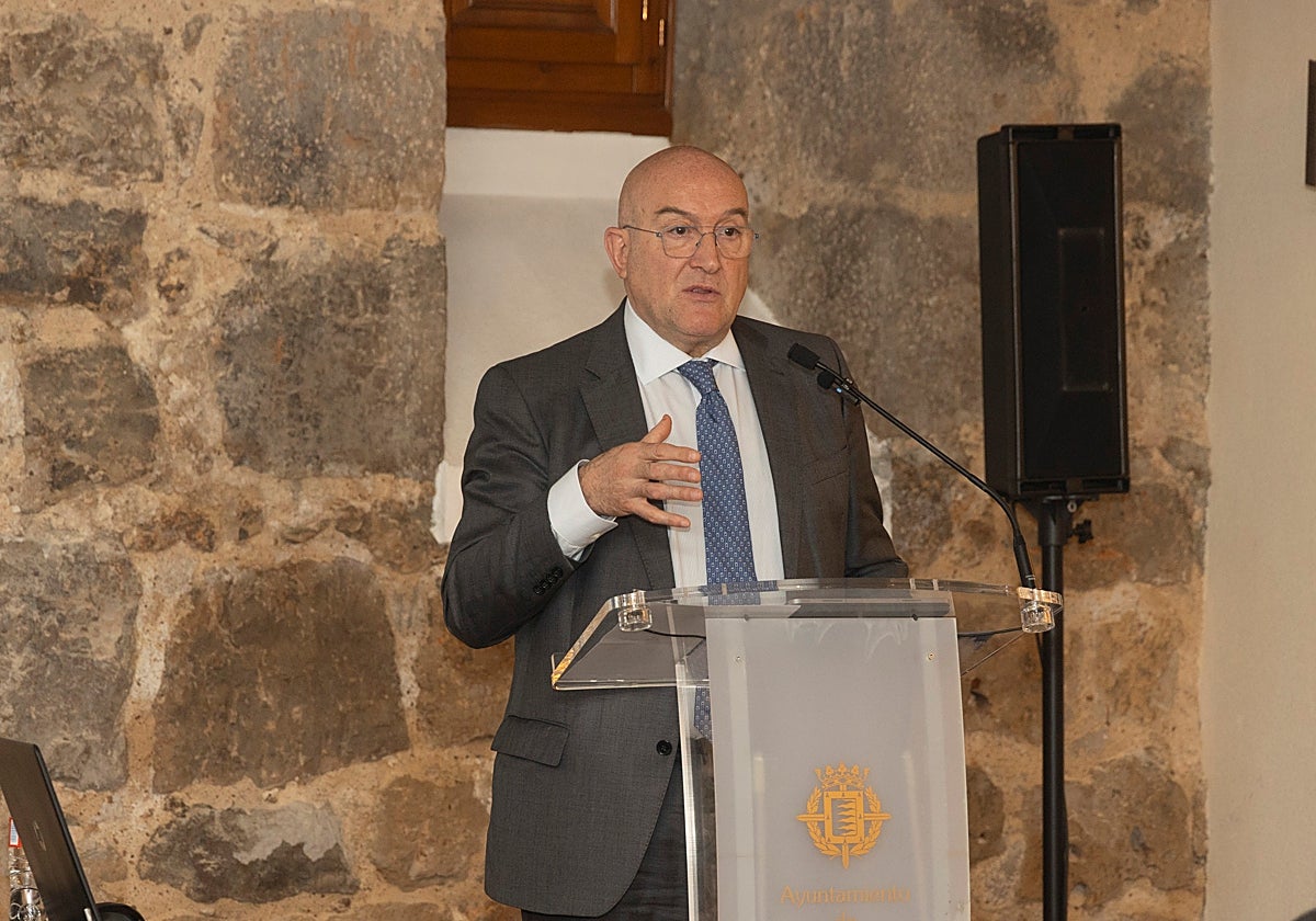 Carnero, este viernes en la presnetación del Plan Estratégico de Turismo de Valladolid