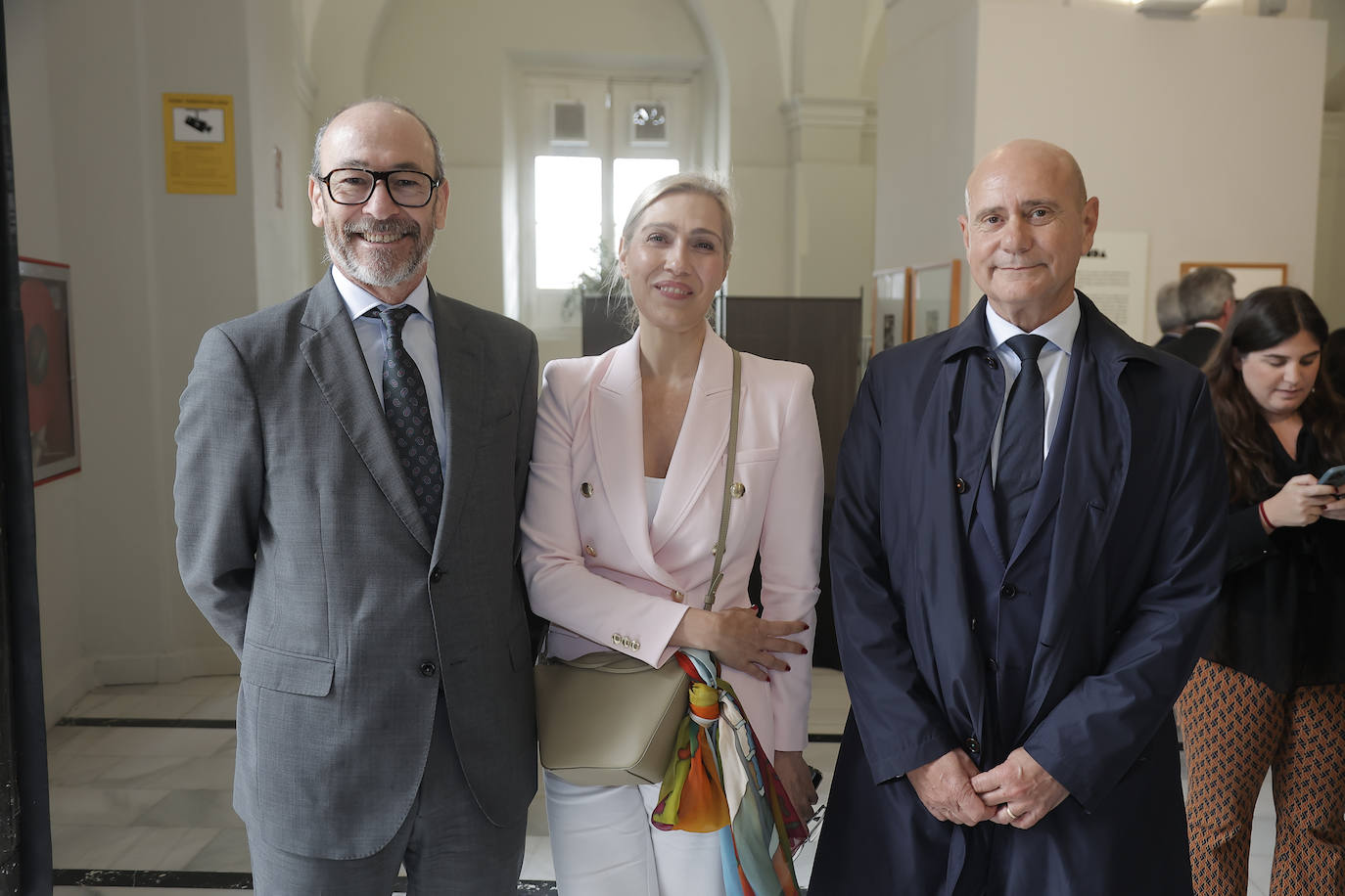 Roberto Gallardo, Elena Crespo y Juan Jesús García de Pablo
