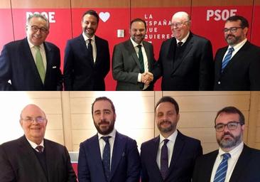 Aldama se reunió con los embajadores de Guaidó el mismo día que fueron a ver a Ábalos al PSOE