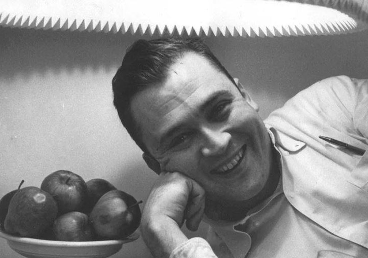 Fernando Zóbel en Harvard, Massachusetts, en los años 50