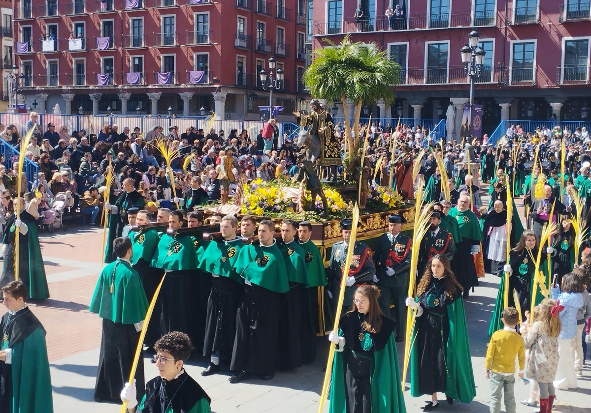 Procesión de Las Palmas en Valladolid