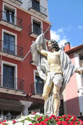 El Resucitado que procesiona en Valladolid
