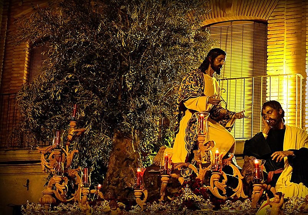 Imagen de la Oración en el Huerto de Cabra