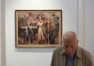 Antonio Bujalance, en la Sala Vimcorsa: entre la galaxia y el fósil