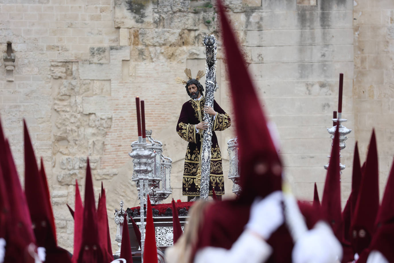 Las imágenes de la hermandad de la Vera-Cruz de la Semana Santa de Córdoba 2024