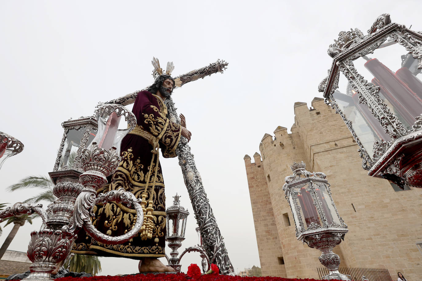 Las imágenes de la hermandad de la Vera-Cruz de la Semana Santa de Córdoba 2024