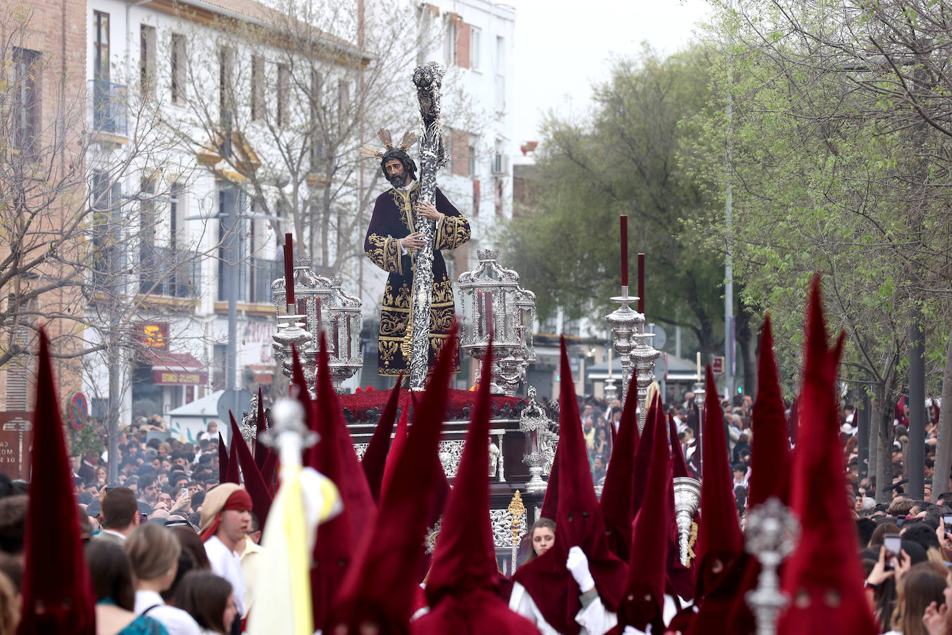 Las imágenes de la hermandad de la Vera-Cruz de la Semana Santa de Córdoba 2024