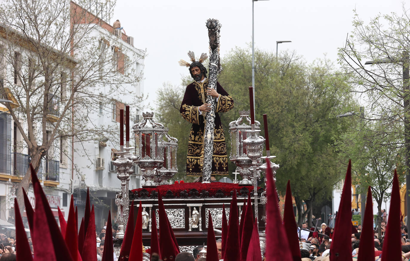 Las imágenes de la hermandad de la Vera-Cruz de la Semana Santa de Córdoba 2024