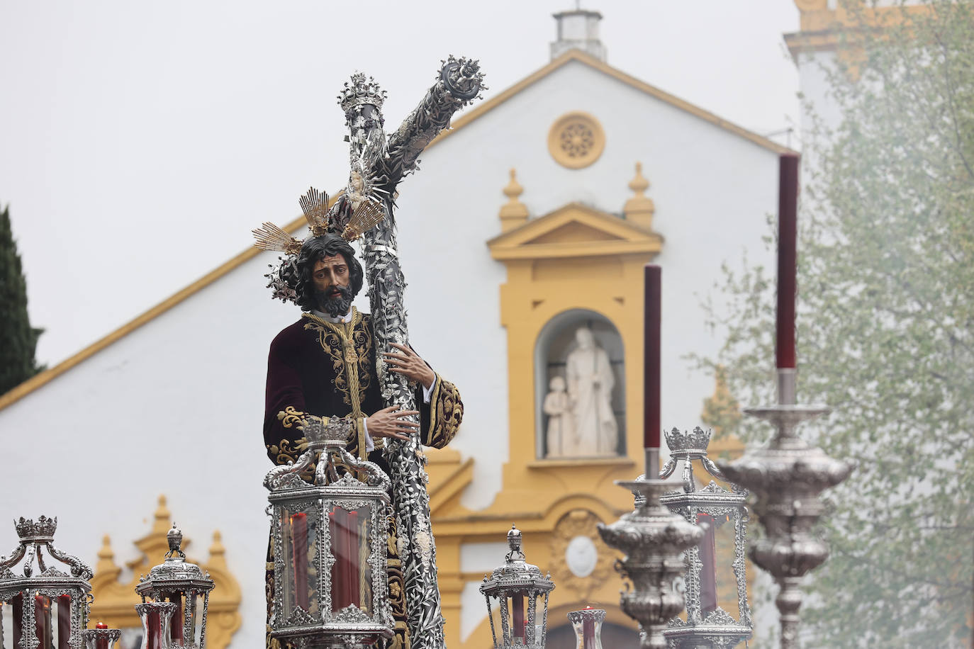 Las imágenes de la hermandad de la Vera-Cruz de la Semana Santa de Córdoba 2024