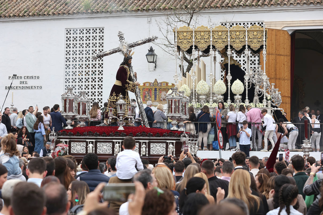 Las imágenes de la hermandad de la Vera-Cruz de la Semana Santa de Córdoba 2024