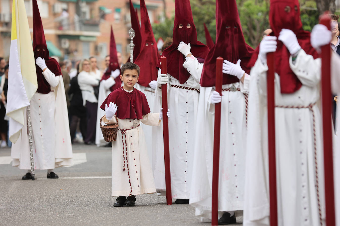 Las imágenes de la hermandad de la Vera-Cruz de la Semana Santa de Córdoba 2024