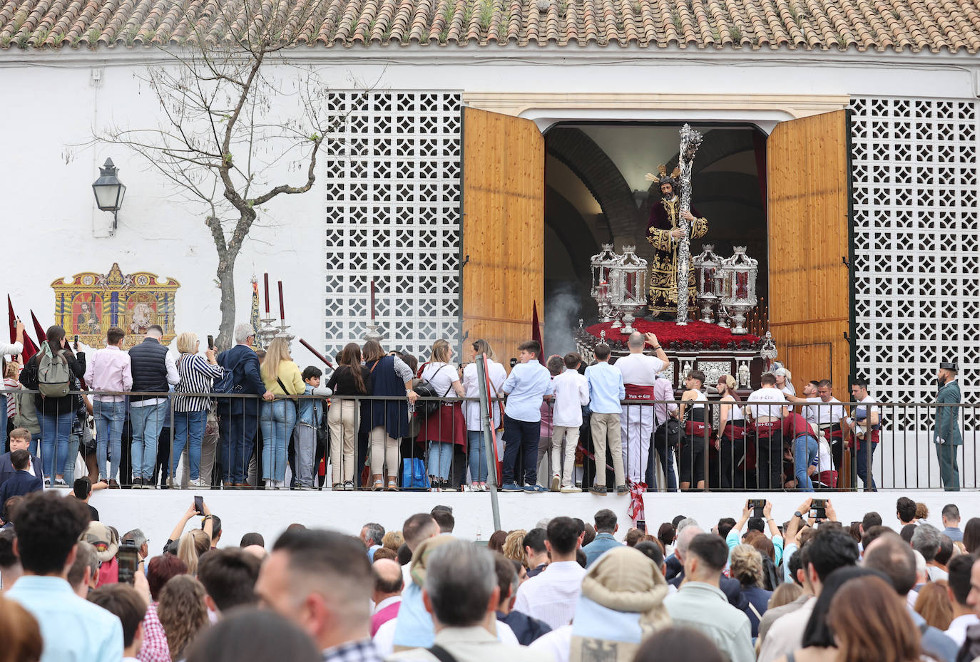 Las imágenes de la hermandad de la Vera-Cruz de la Semana Santa de Córdoba 2024