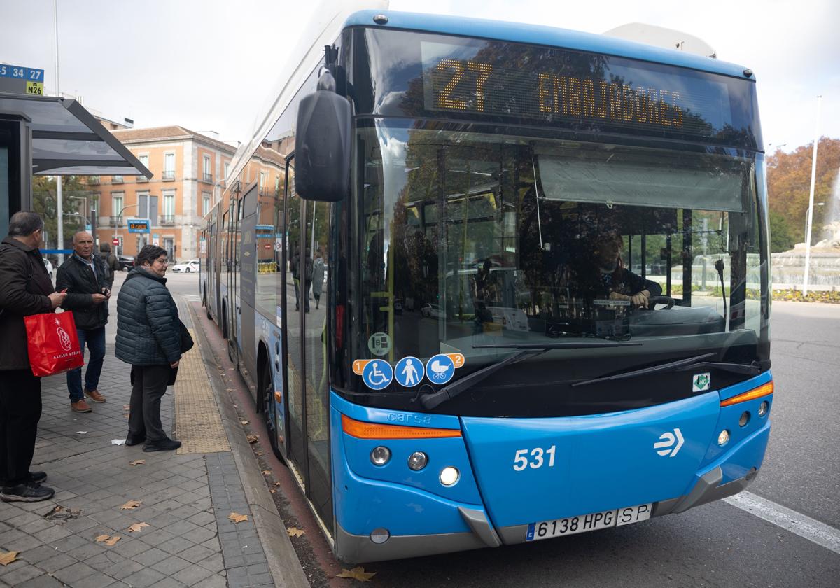 Cambios de ruta de los autobuses de Madrid por Semana Santa y líneas  suspendidas