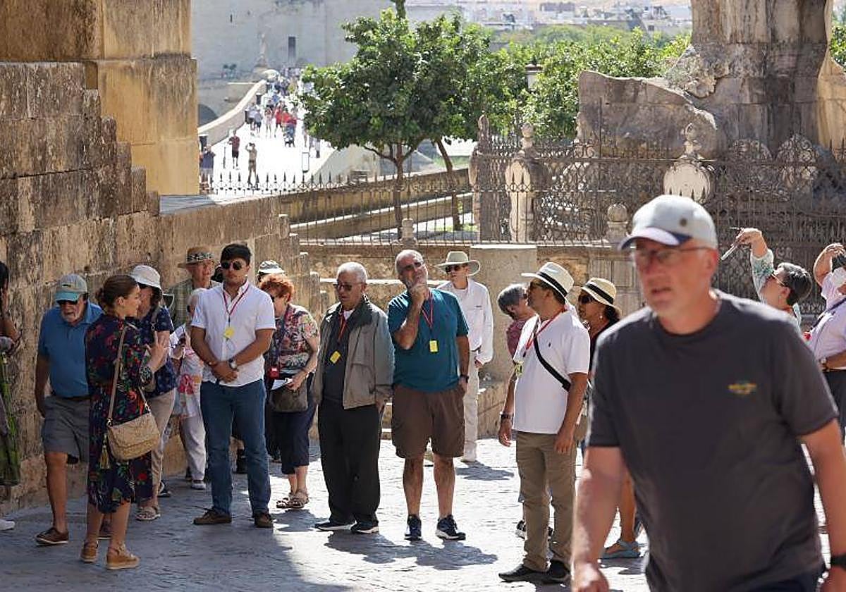 Turistas extranjeros en el Casco Histórico de Córdoba