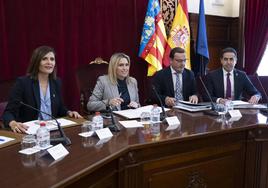 Frente común en la Diputación de Castellón en la defensa unánime de la costa de la provincia
