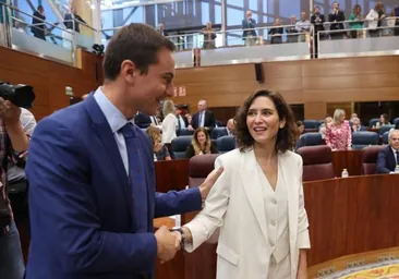 El choque de Lobato y Ayuso por la polémica de su pareja complica la reforma del Estatuto de Madrid