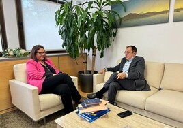 El presidente de la ADSCV se reúne con la consellera de Salud de Baleares