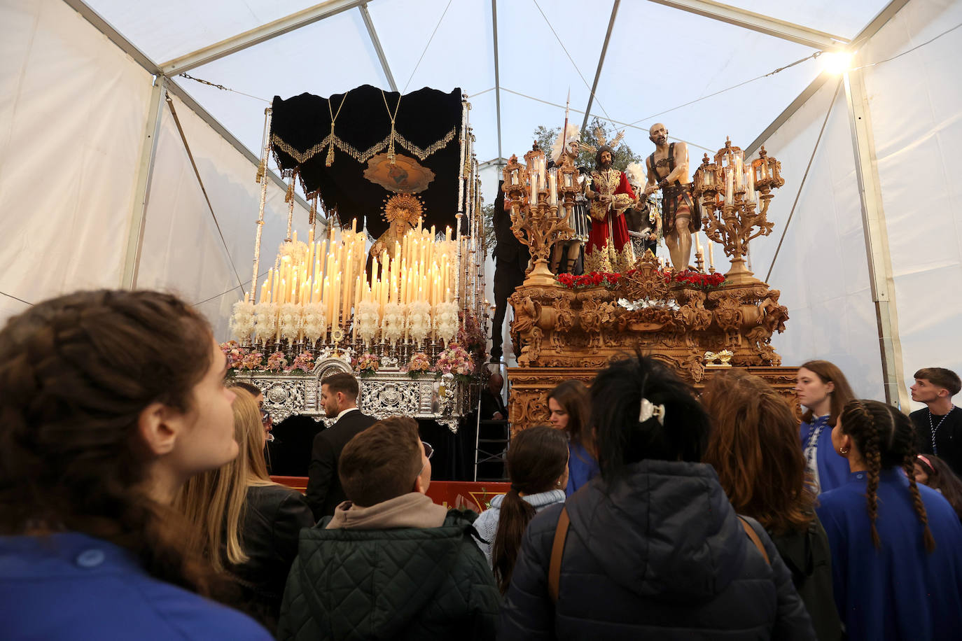 Las imágenes de la hermandad del Prendimiento en la Semana Santa de Córdoba 2024