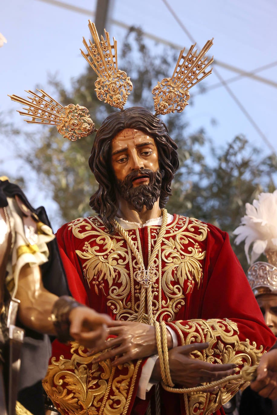 Las imágenes de la hermandad del Prendimiento en la Semana Santa de Córdoba 2024