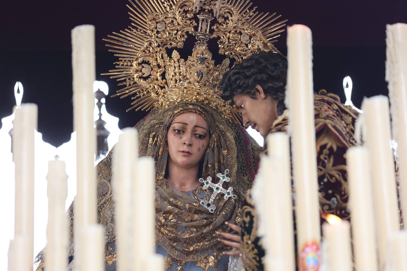 Las imágenes de la hermandad de la Sangre de la Semana Santa de Córdoba 2024