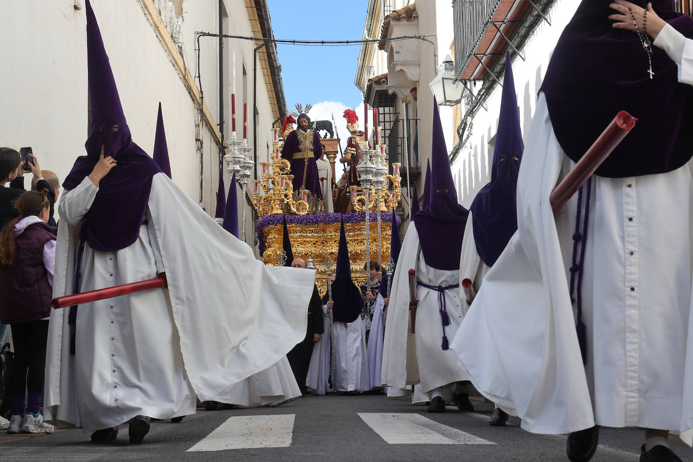 Las imágenes de la hermandad de la Sangre de la Semana Santa de Córdoba 2024