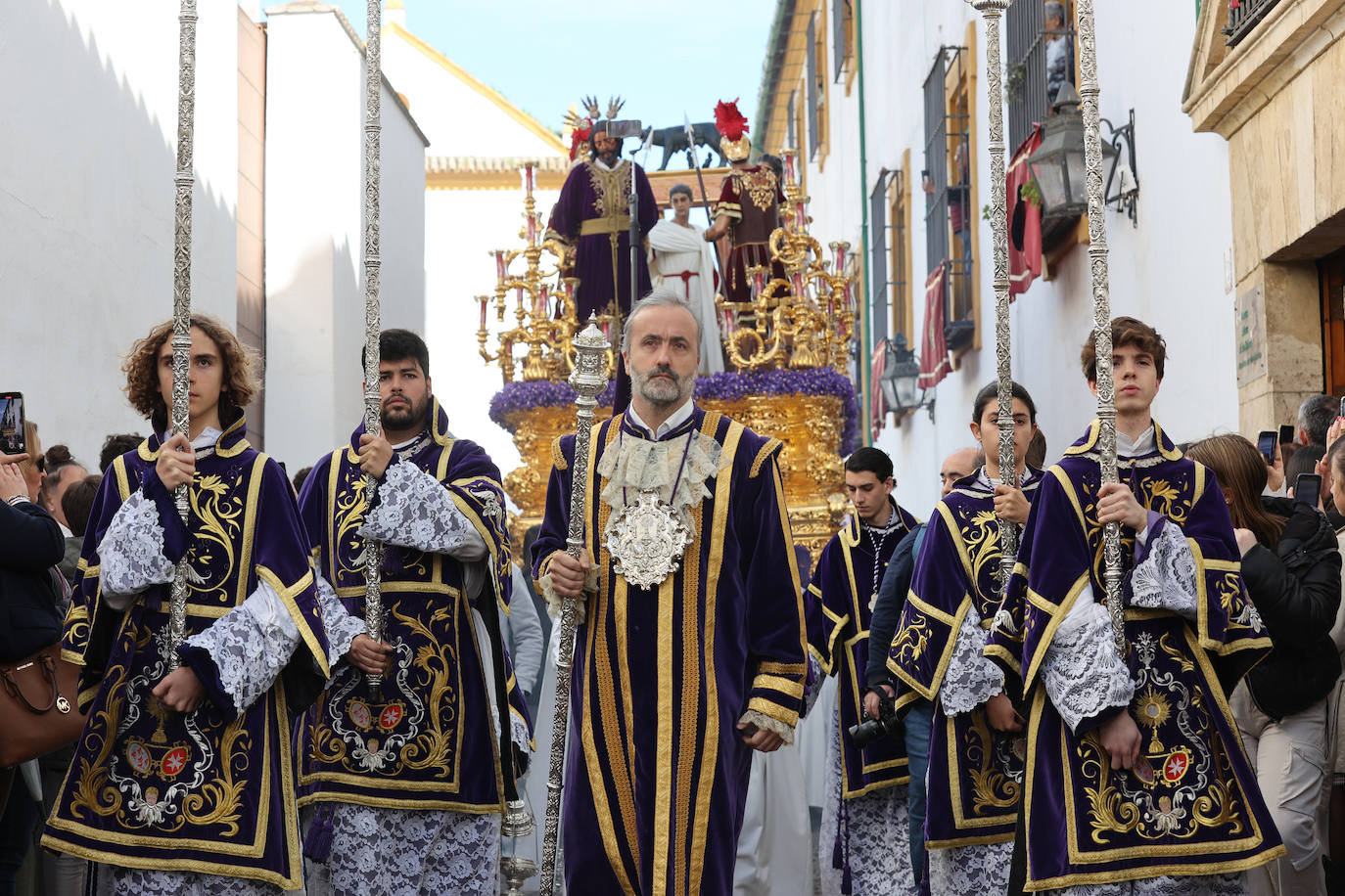 Las imágenes de la hermandad de la Sangre de la Semana Santa de Córdoba 2024