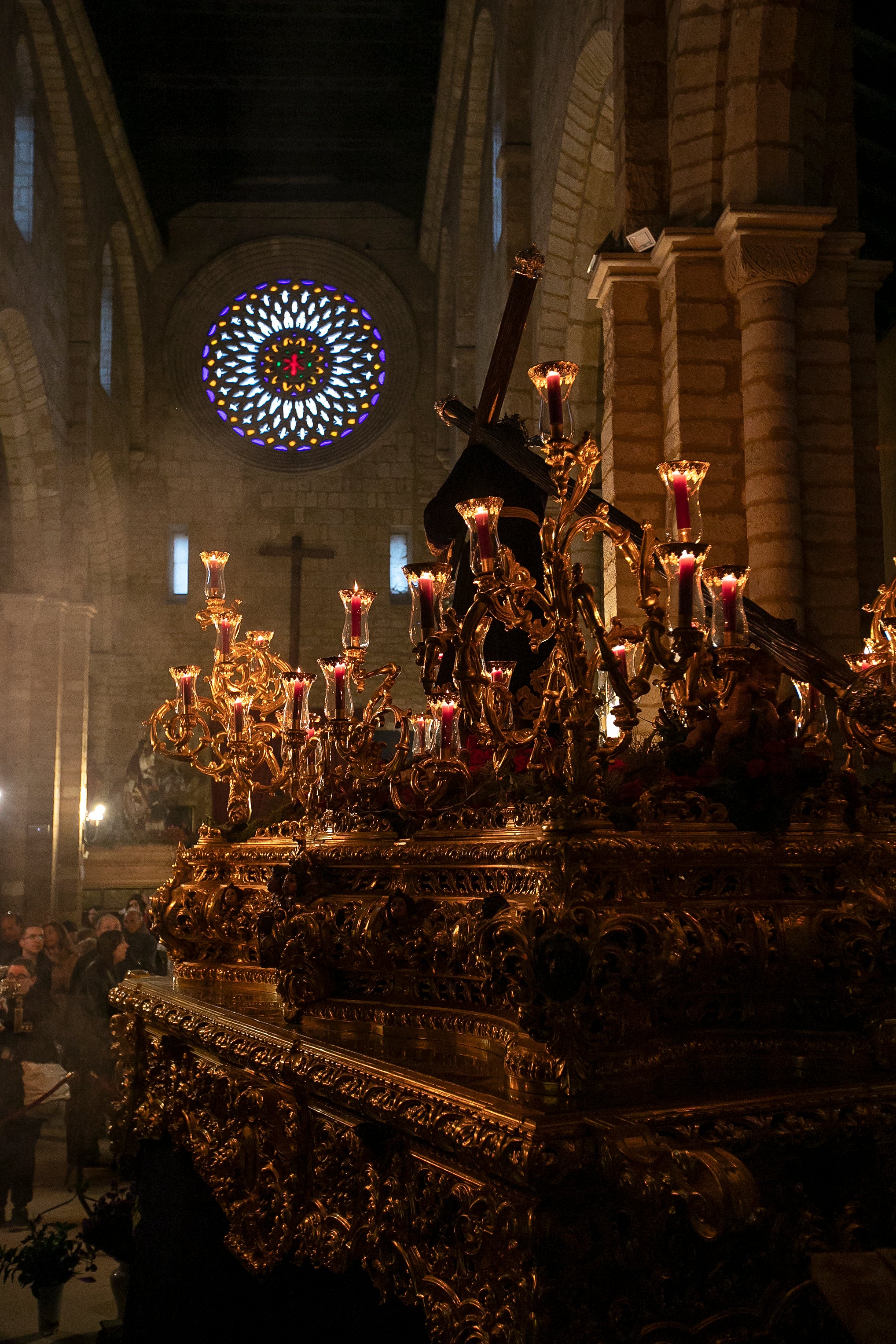 Las imágenes del a hermandad del Calvario del a Semana Santa de Córdoba 2024