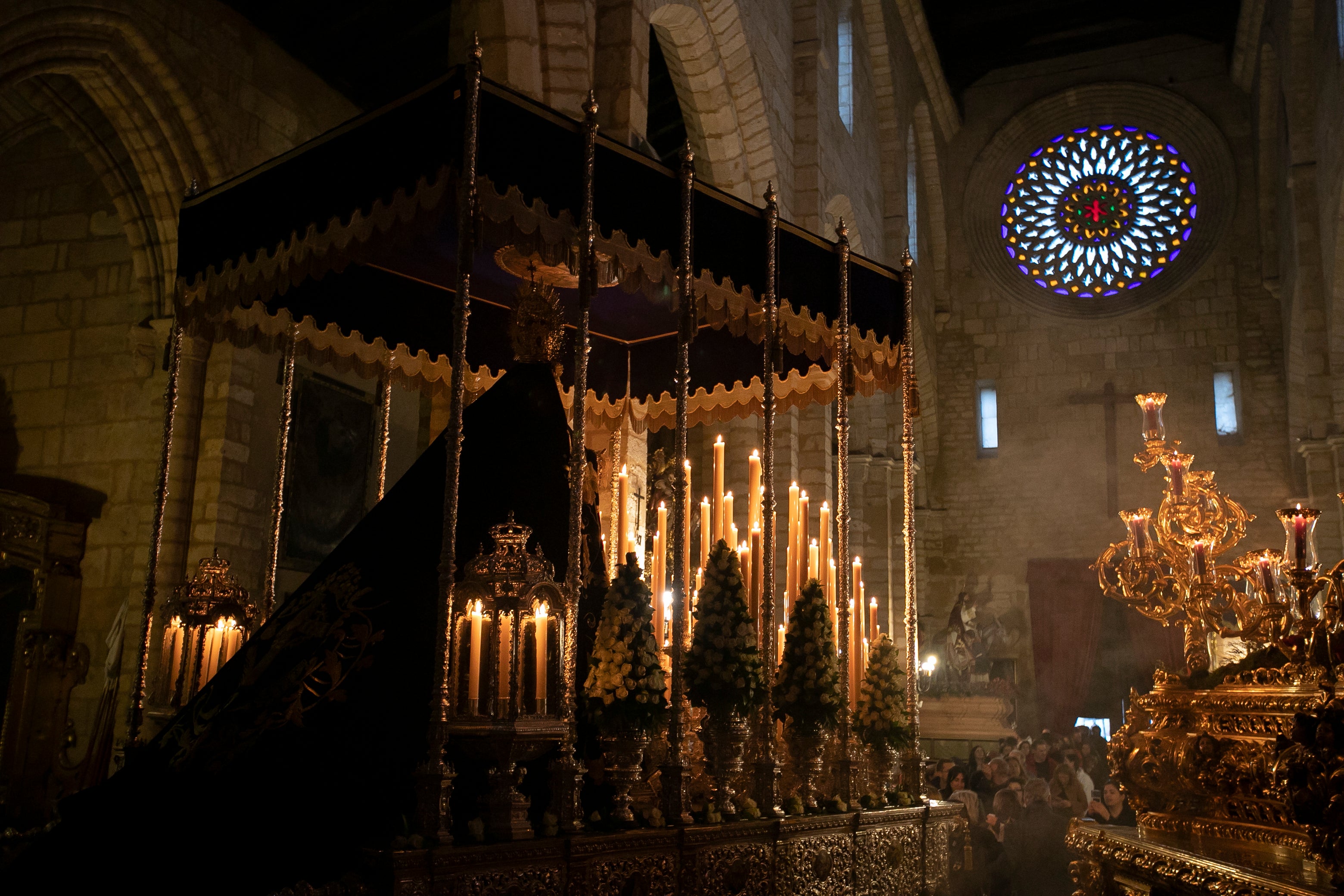 Las imágenes del a hermandad del Calvario del a Semana Santa de Córdoba 2024