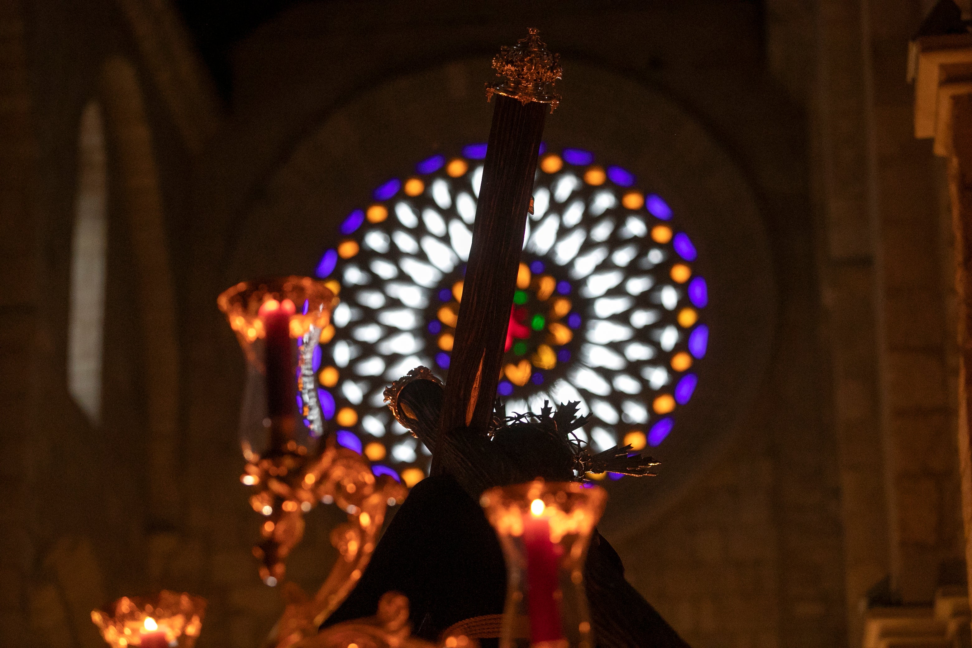 Las imágenes del a hermandad del Calvario del a Semana Santa de Córdoba 2024