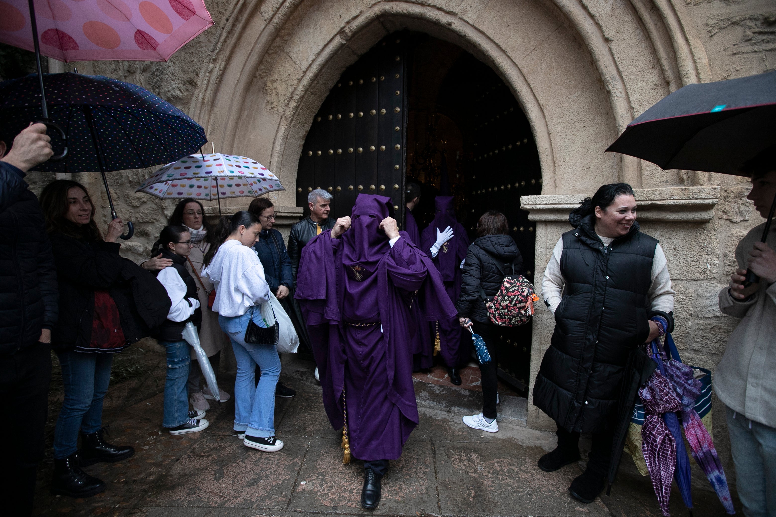 Las imágenes del a hermandad del Calvario del a Semana Santa de Córdoba 2024