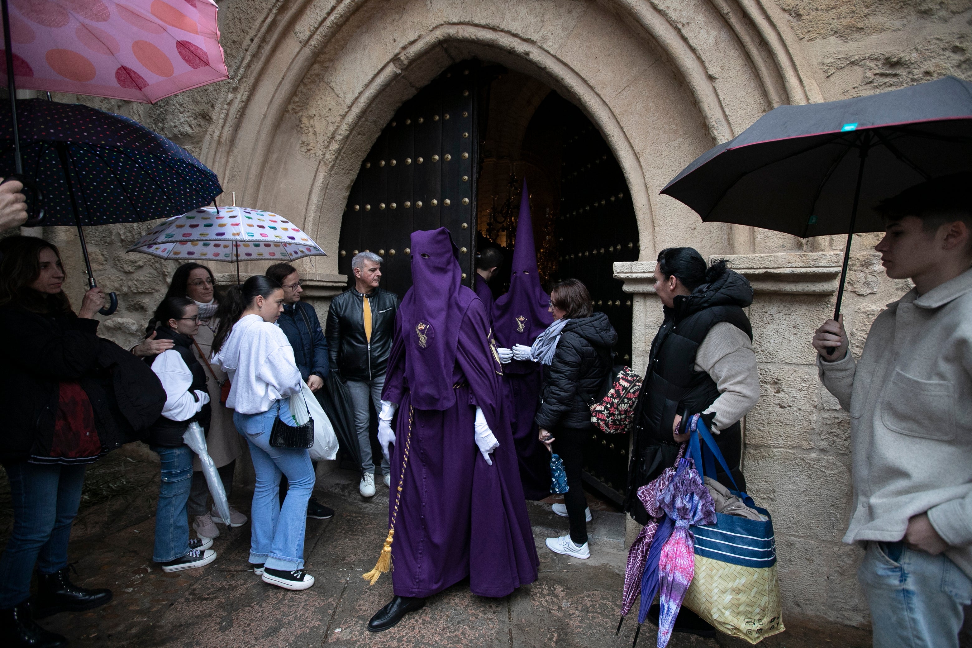 Las imágenes del a hermandad del Calvario del a Semana Santa de Córdoba 2024