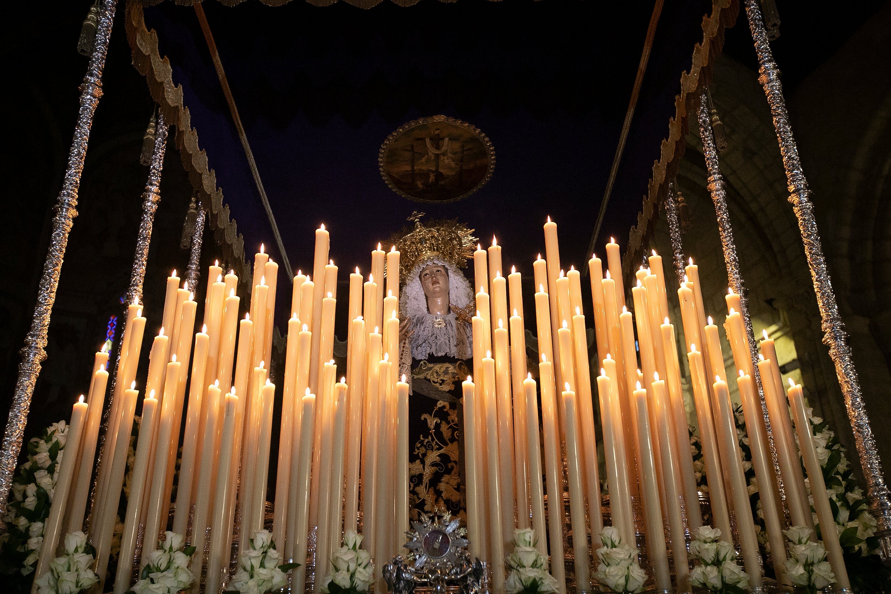 Las imágenes del a hermandad del Calvario del a Semana Santa de Córdoba 2024