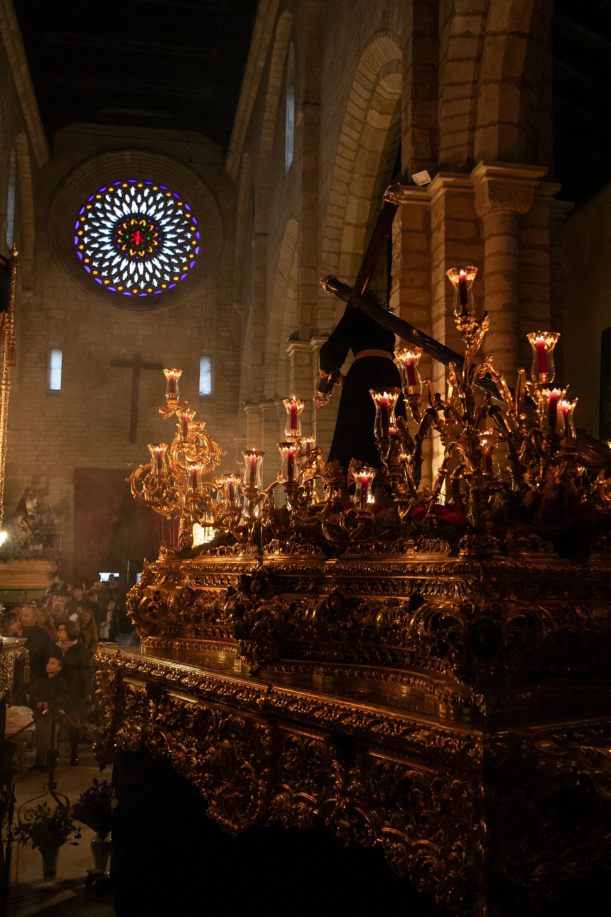 Las imágenes del a hermandad del Calvario del a Semana Santa de Córdoba 2024