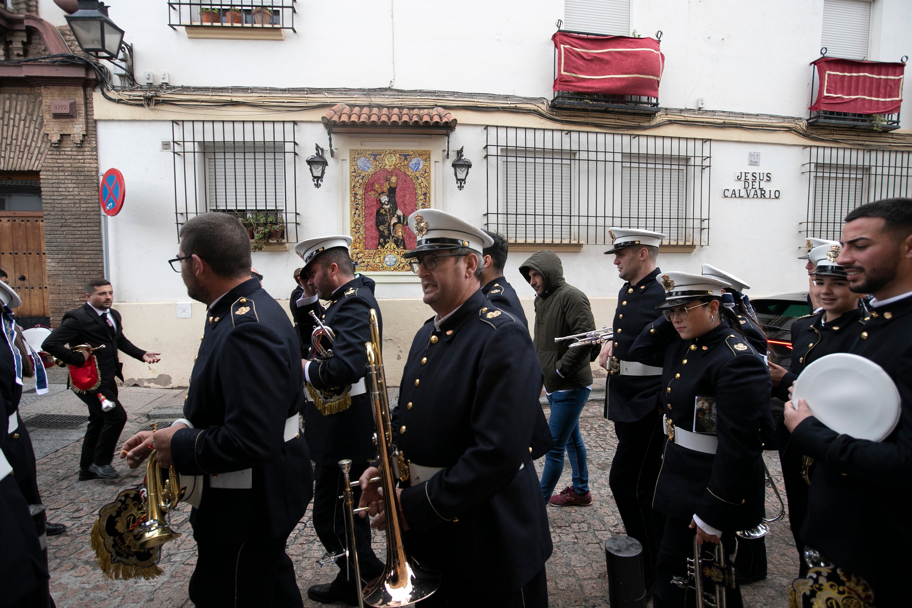 Las imágenes del a hermandad del Calvario del a Semana Santa de Córdoba 2024