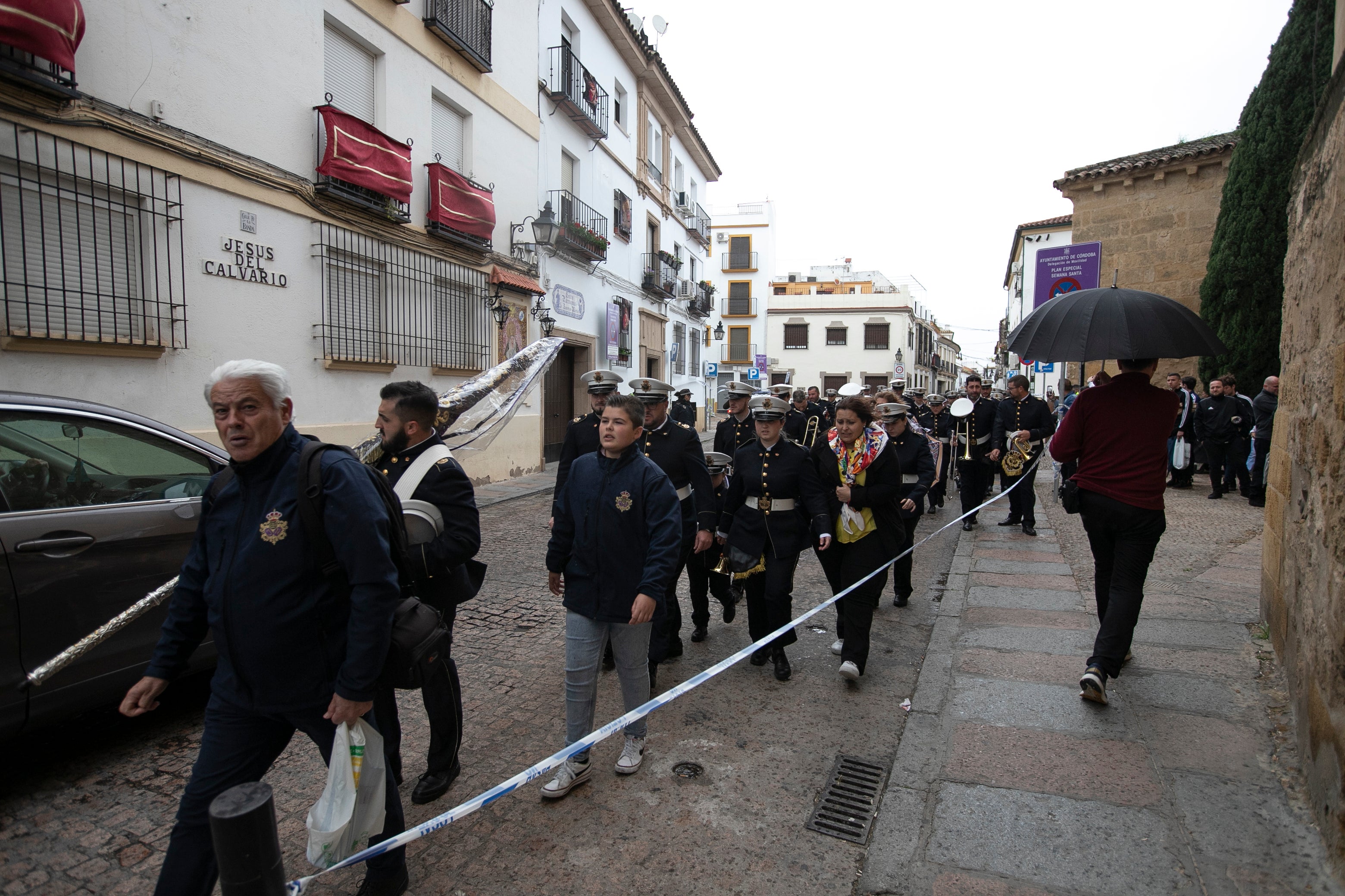 Las imágenes del a hermandad del Calvario del a Semana Santa de Córdoba 2024
