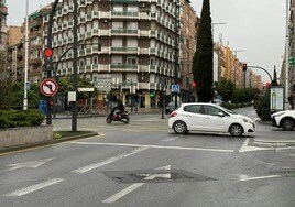 Cruce de Méndez Núñez y Camino de Ronda, donde se produjo el atropello mortal