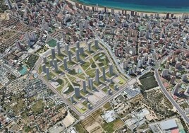 El Pleno del Ayuntamiento de Benidorm aprueba definitivamente el plan 'Ensanche Levante' tras los informes favorables de la Generalitat y el Gobierno