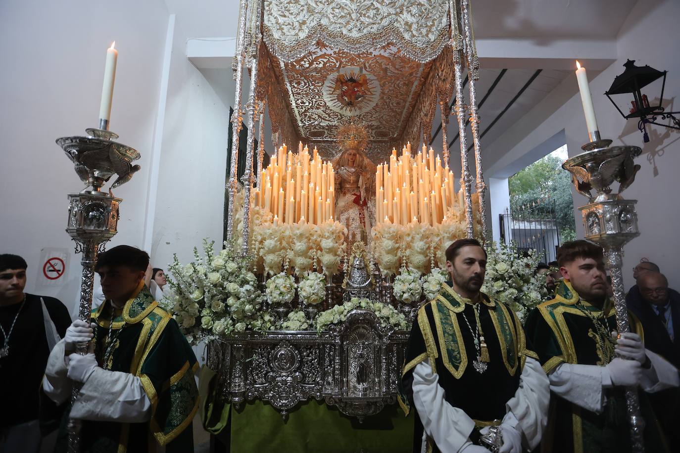 Las imágenes de la hermandad de la Paz de la Semana Santa de Córdoba 2024